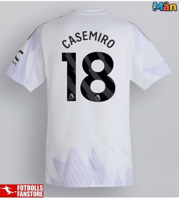 Manchester United Casemiro #18 Bortatröja 2025-26 Kortärmad